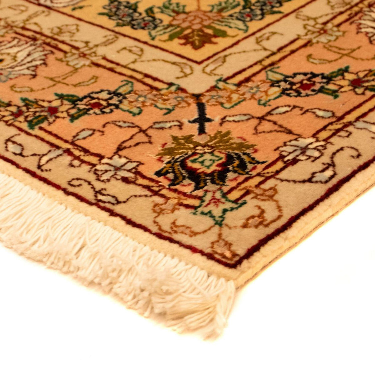 Tabriz - 50 Raj Rug 100x150cm - Persian Rugs