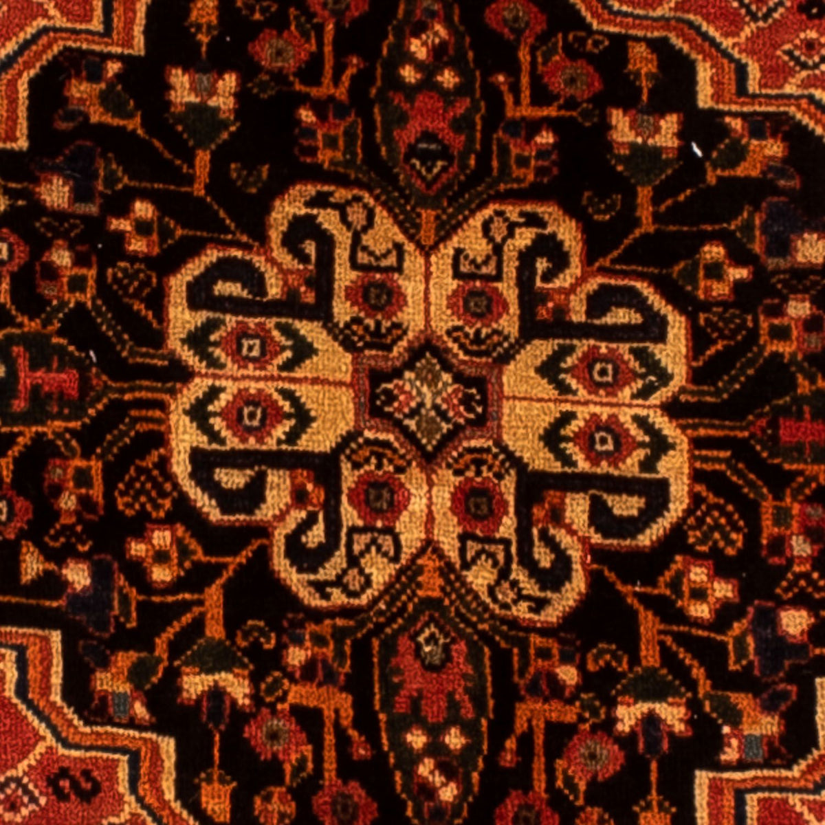 Perser Rug - Nomadic - 268 x 205 cm - dark red