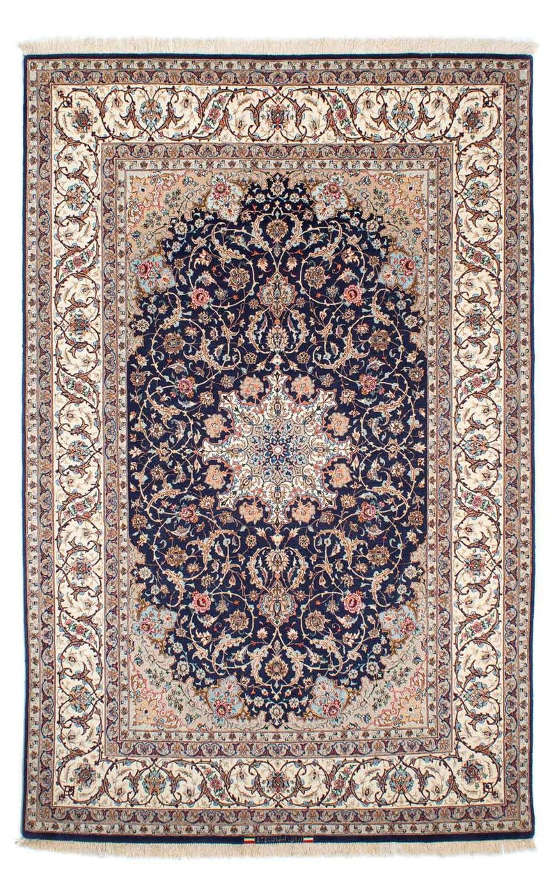 Perser Rug - Isfahan - Premium - 243 x 156 cm - dark blue
