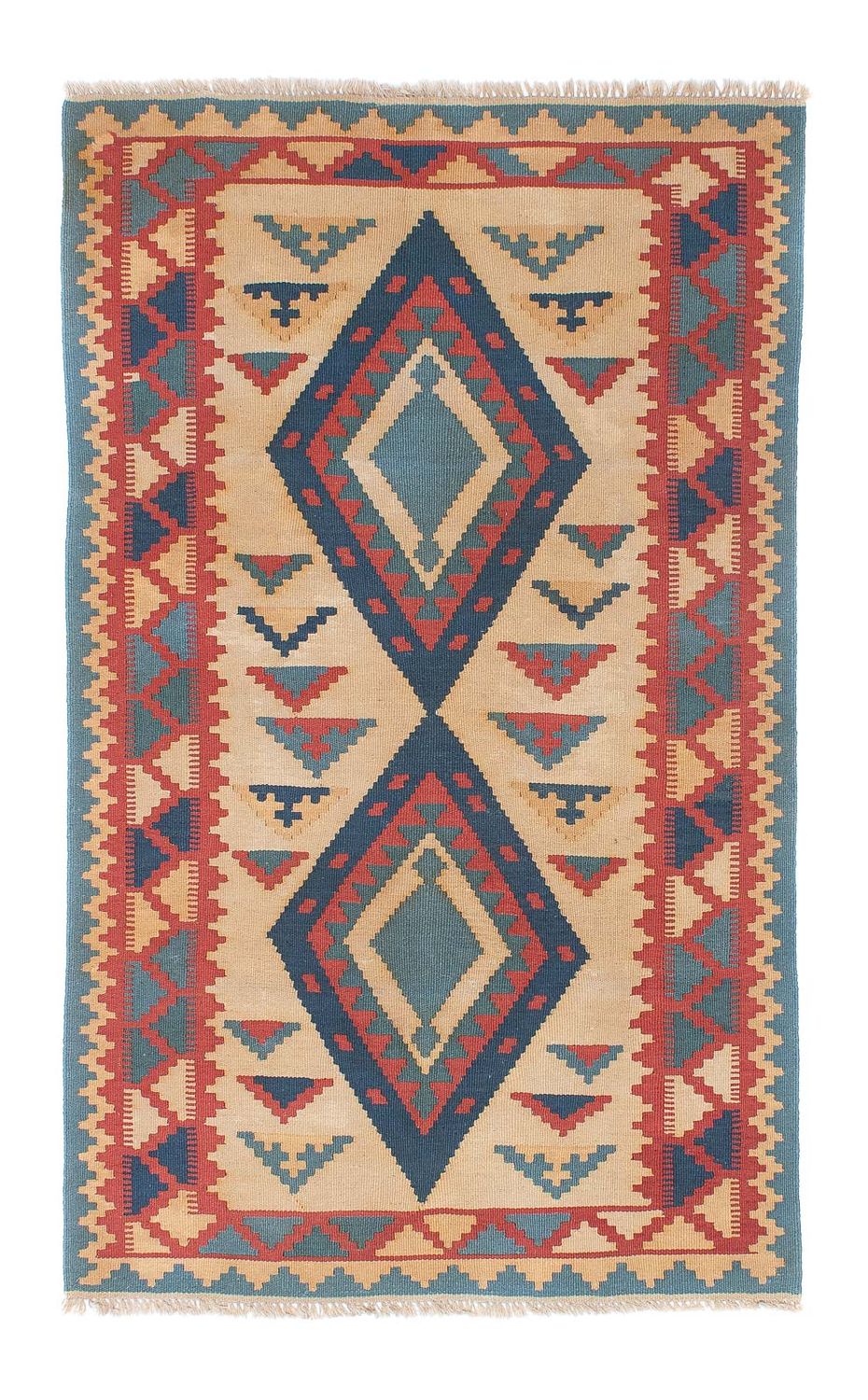 Kelim Rug - Oriental - 184 x 117 cm - light brown