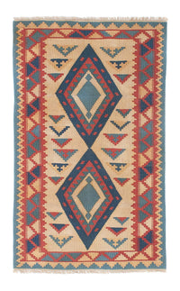 Kelim Rug - Oriental - 184 x 117 cm - light brown