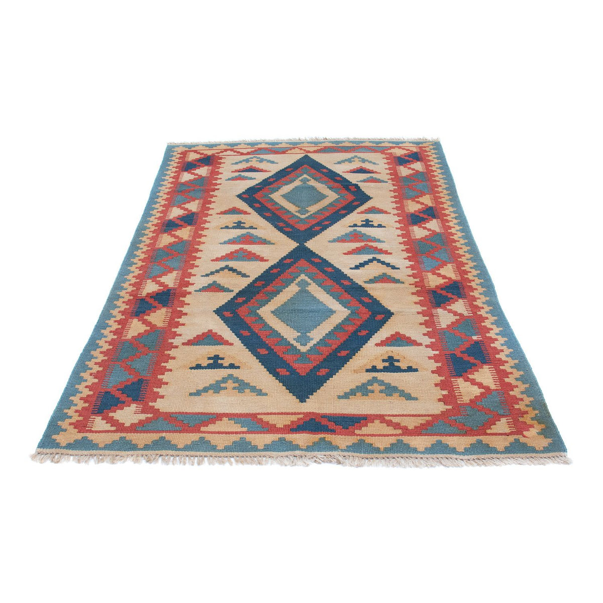 Kelim Rug - Oriental - 184 x 117 cm - light brown