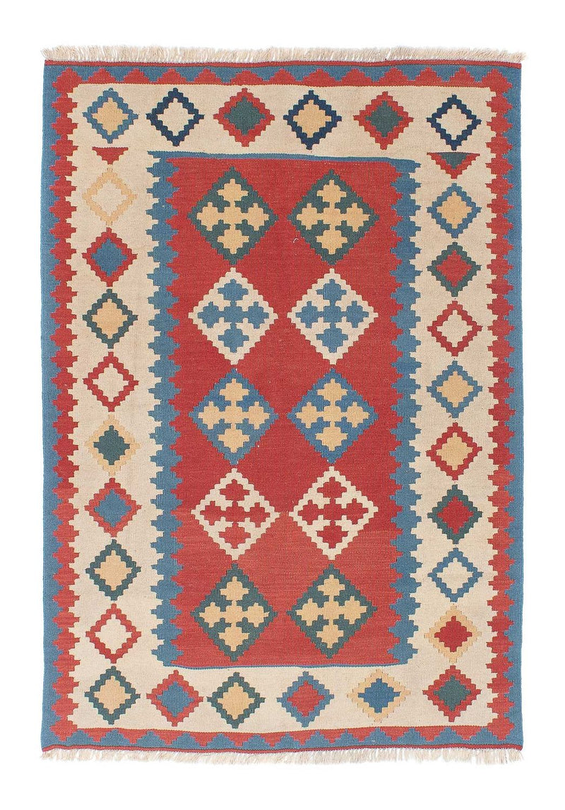Kelim Rug - Oriental - 172 x 117 cm - dark red