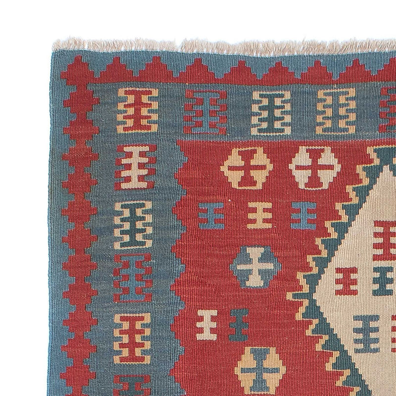 Kelim Rug - Oriental - 168 x 113 cm - dark red