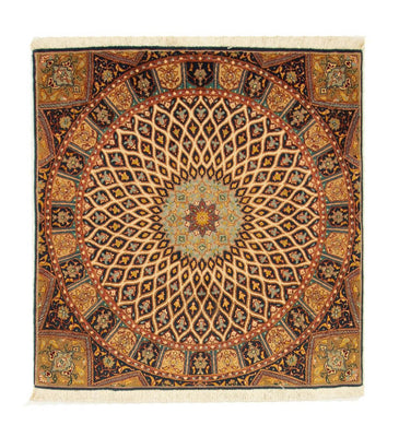 Perser Rug - Tabriz - Royal square  - 100 x 100 cm - multicolored