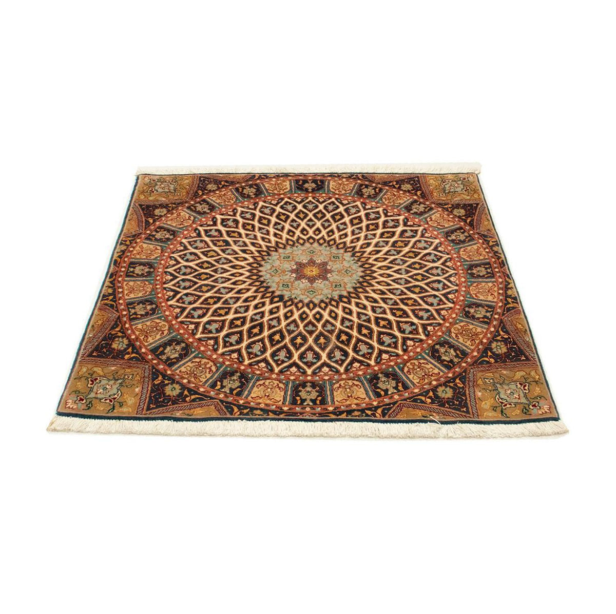 Perser Rug - Tabriz - Royal square  - 100 x 100 cm - multicolored