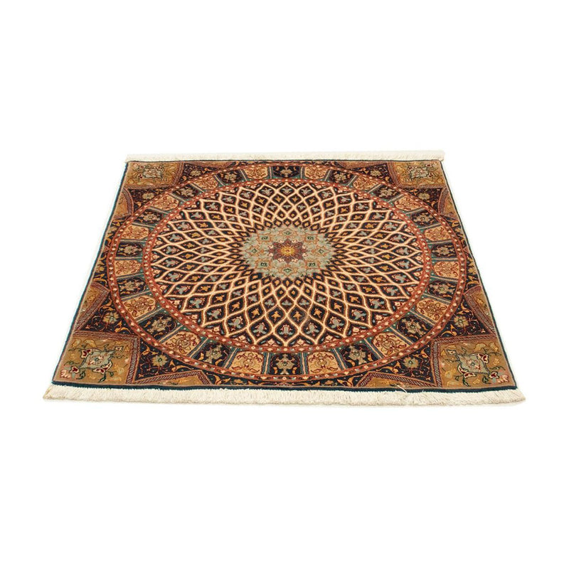 Perser Rug - Tabriz - Royal square  - 100 x 100 cm - multicolored
