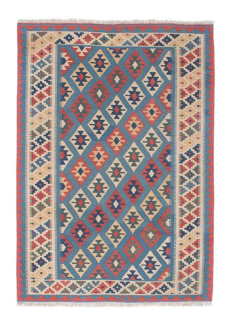 Kelim Rug - Oriental - 174 x 123 cm - blue