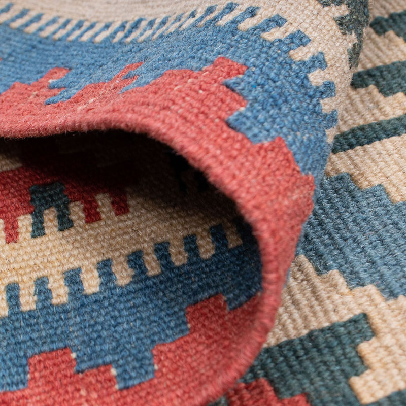 Kelim Rug - Oriental - 174 x 123 cm - blue