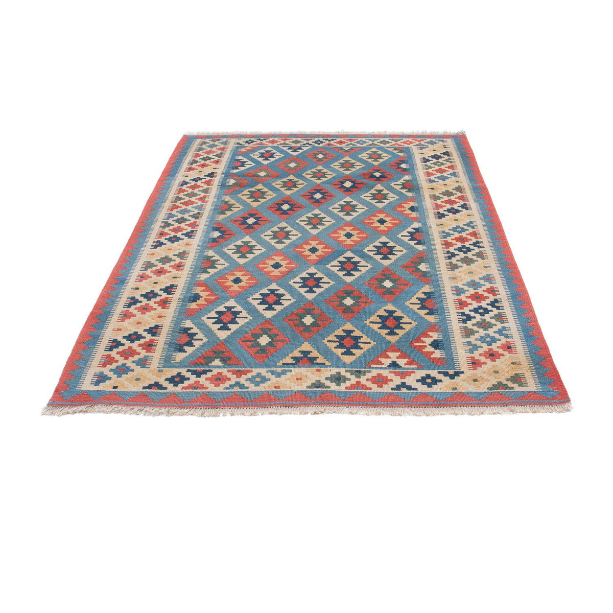 Kelim Rug - Oriental - 174 x 123 cm - blue