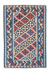 Kelim Rug - Oriental - 178 x 120 cm - blue