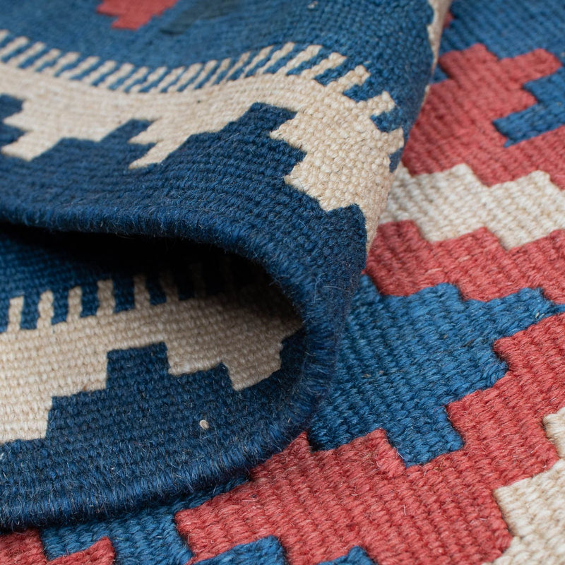 Kelim Rug - Oriental - 178 x 120 cm - blue