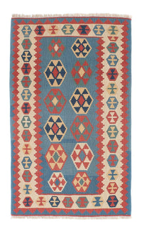 Kelim Rug - Oriental - 179 x 108 cm - blue