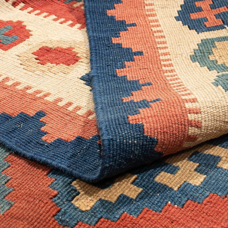 Kelim Rug - Oriental - 150 x 97 cm - red