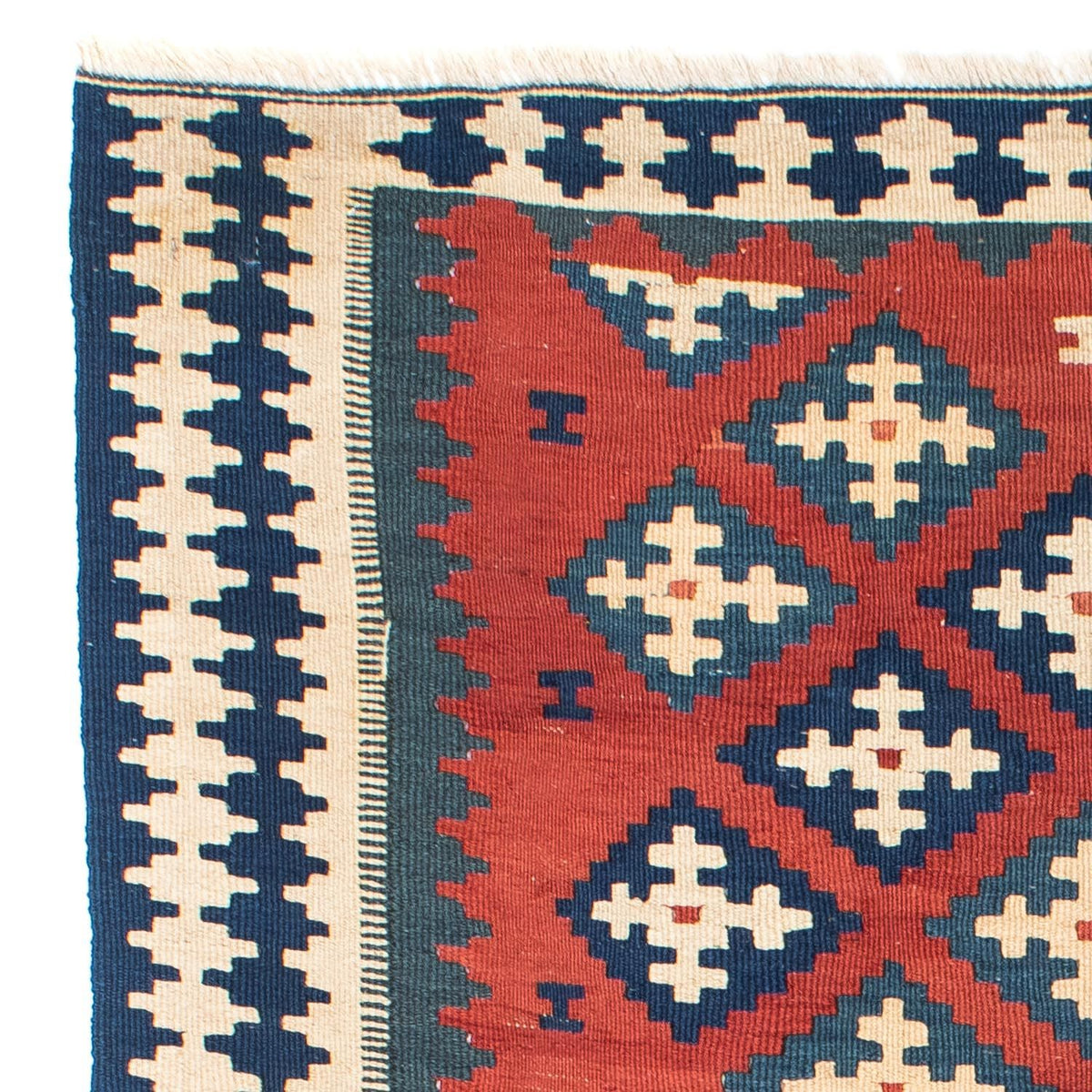 Kelim Rug - Oriental - 150 x 106 cm - dark red