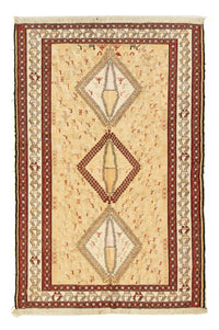 Kelim Rug - Oriental - 187 x 126 cm - beige