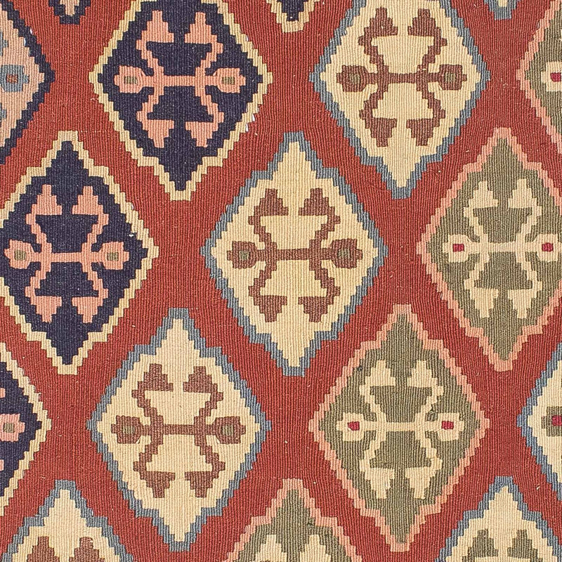 Kelim Rug - Oriental - 188 x 118 cm - dark red