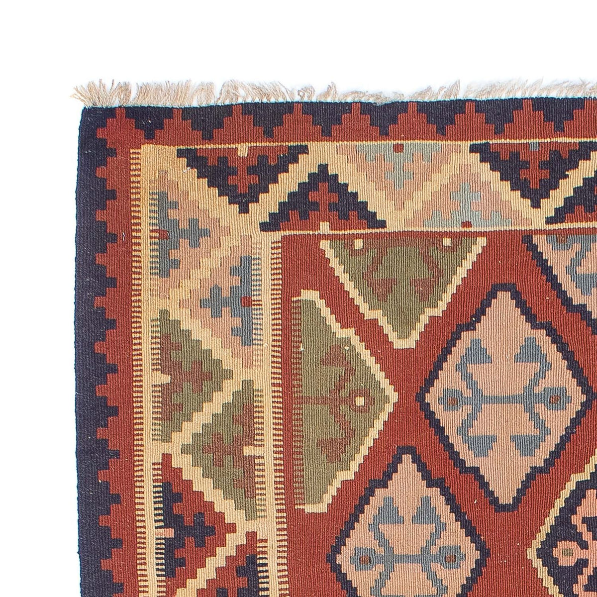 Kelim Rug - Oriental - 188 x 118 cm - dark red