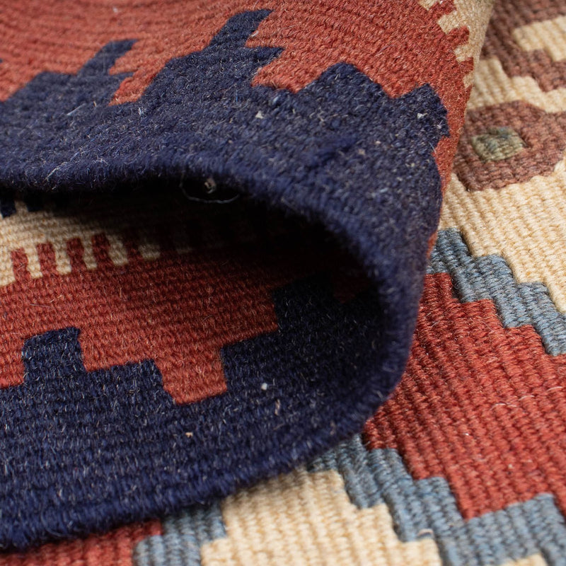 Kelim Rug - Oriental - 188 x 118 cm - dark red