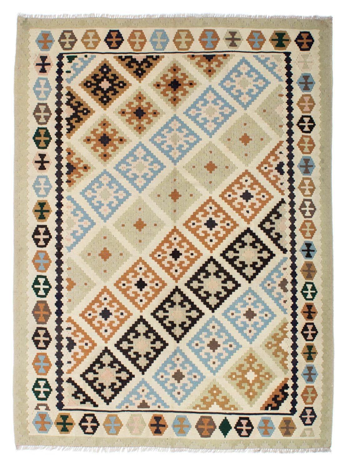 Kelim Rug - Oriental - 195 x 158 cm - beige