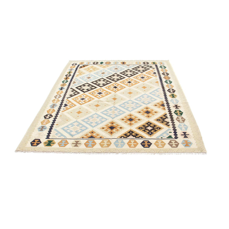 Kelim Rug - Oriental - 195 x 158 cm - beige