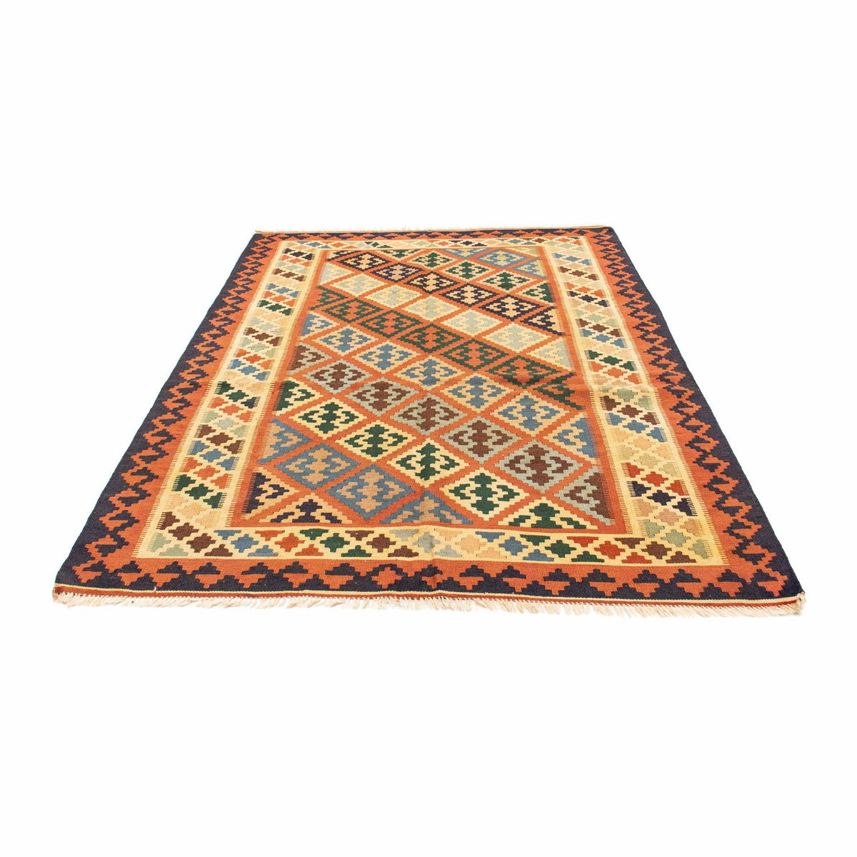 Kelim Rug - Oriental - 208 x 157 cm - rust
