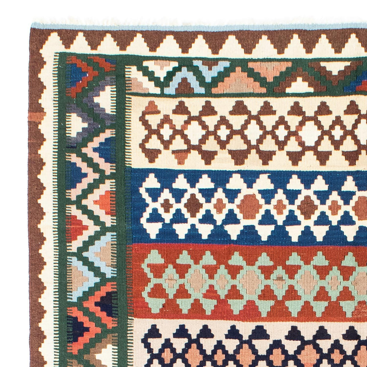 Kelim Rug - Oriental - 203 x 150 cm - beige