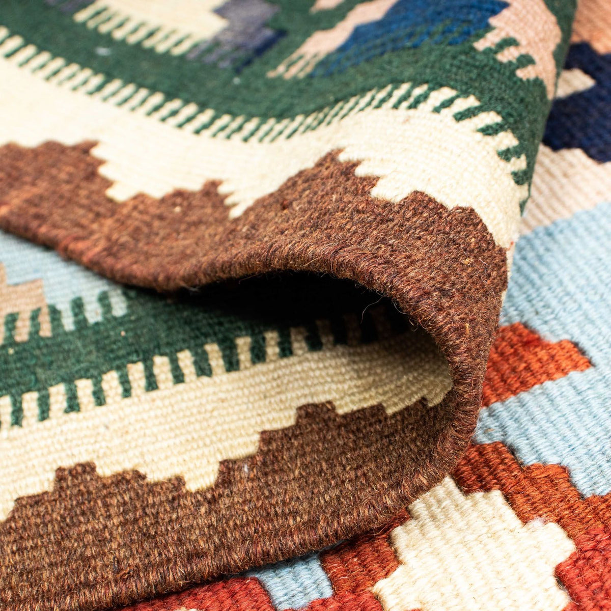 Kelim Rug - Oriental - 203 x 150 cm - beige