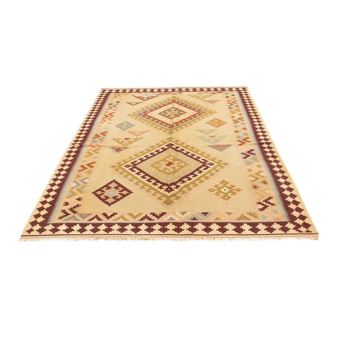 Kelim Rug - Oriental - 216 x 150 cm - light beige