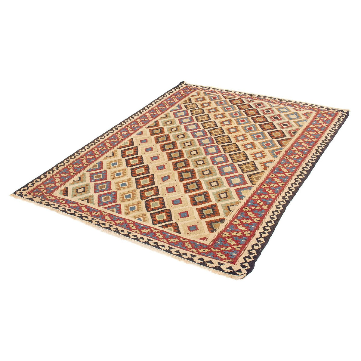 Kelim Rug - Oriental - 175 x 124 cm - brown
