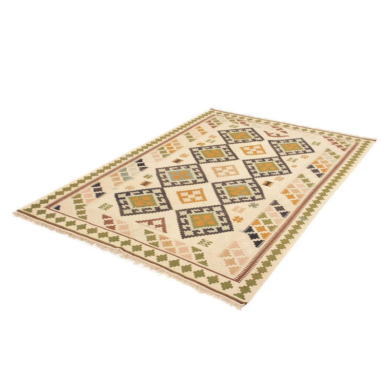 Kelim Rug - Oriental - 198 x 135 cm - light brown