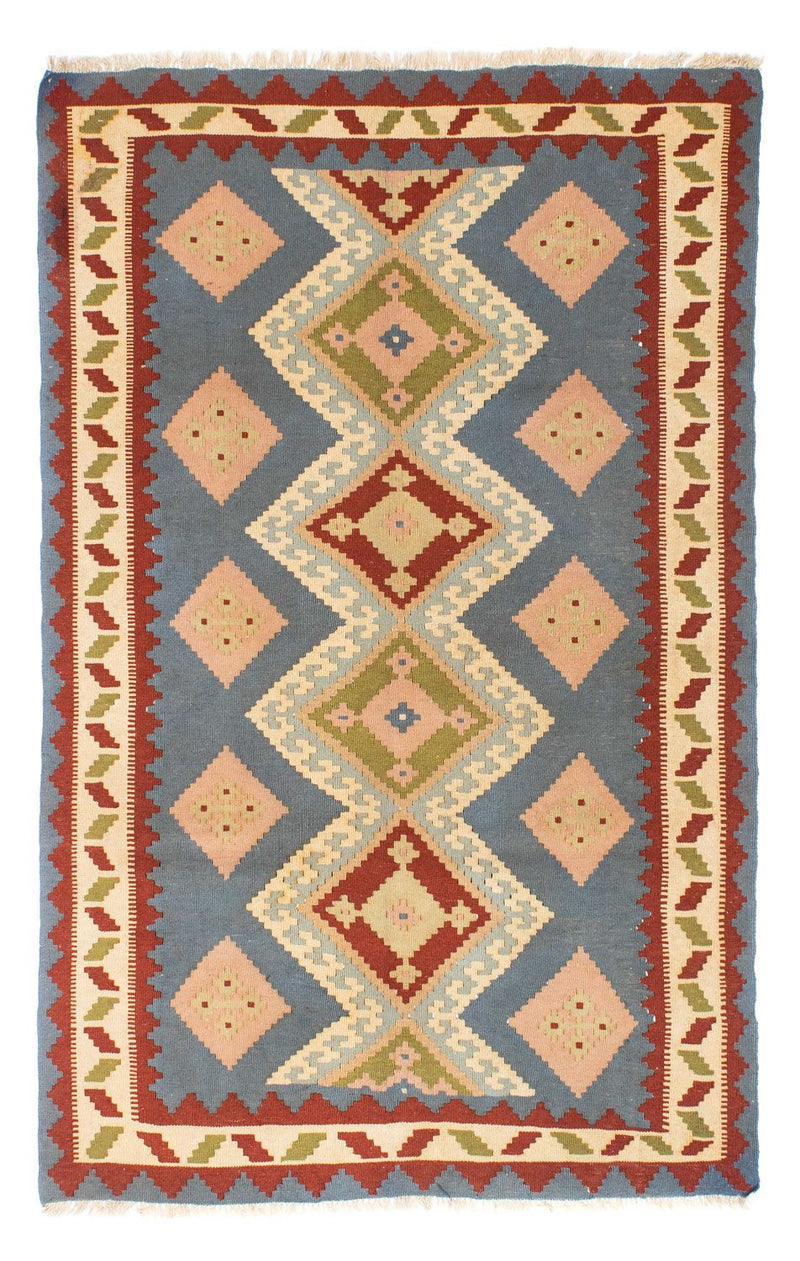 Kelim Rug - Oriental - 200 x 130 cm - light blue