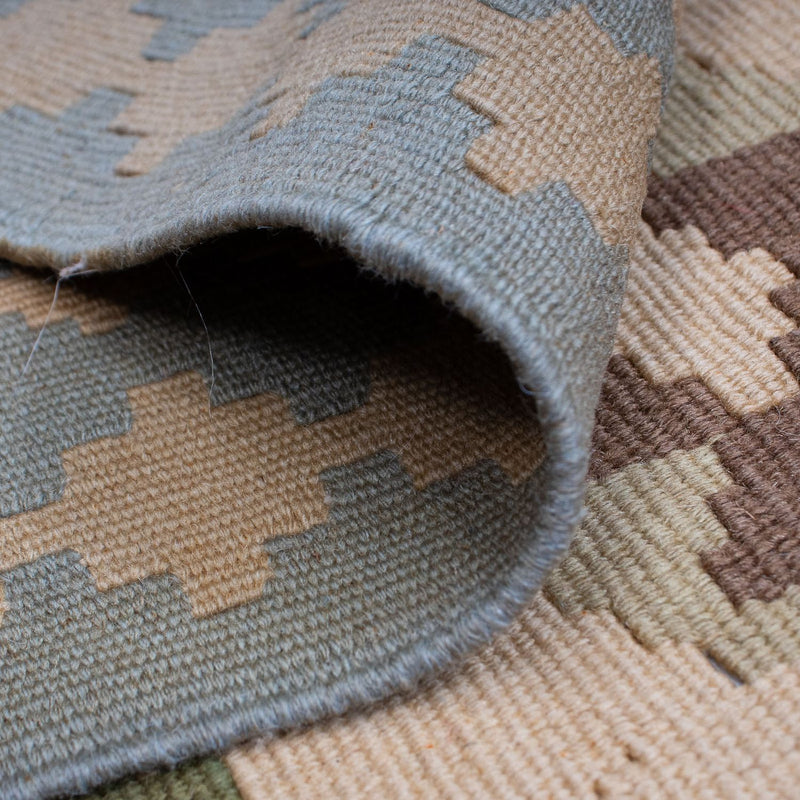 Kelim Rug - Oriental - 187 x 152 cm - light brown