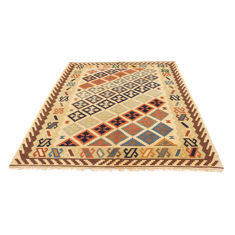 Kelim Rug - Oriental - 200 x 147 cm - beige