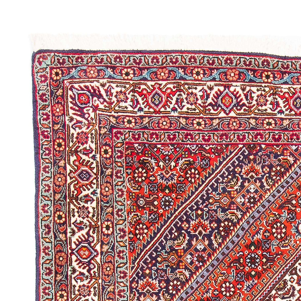 Perser Rug - Bidjar - 159 x 106 cm - red