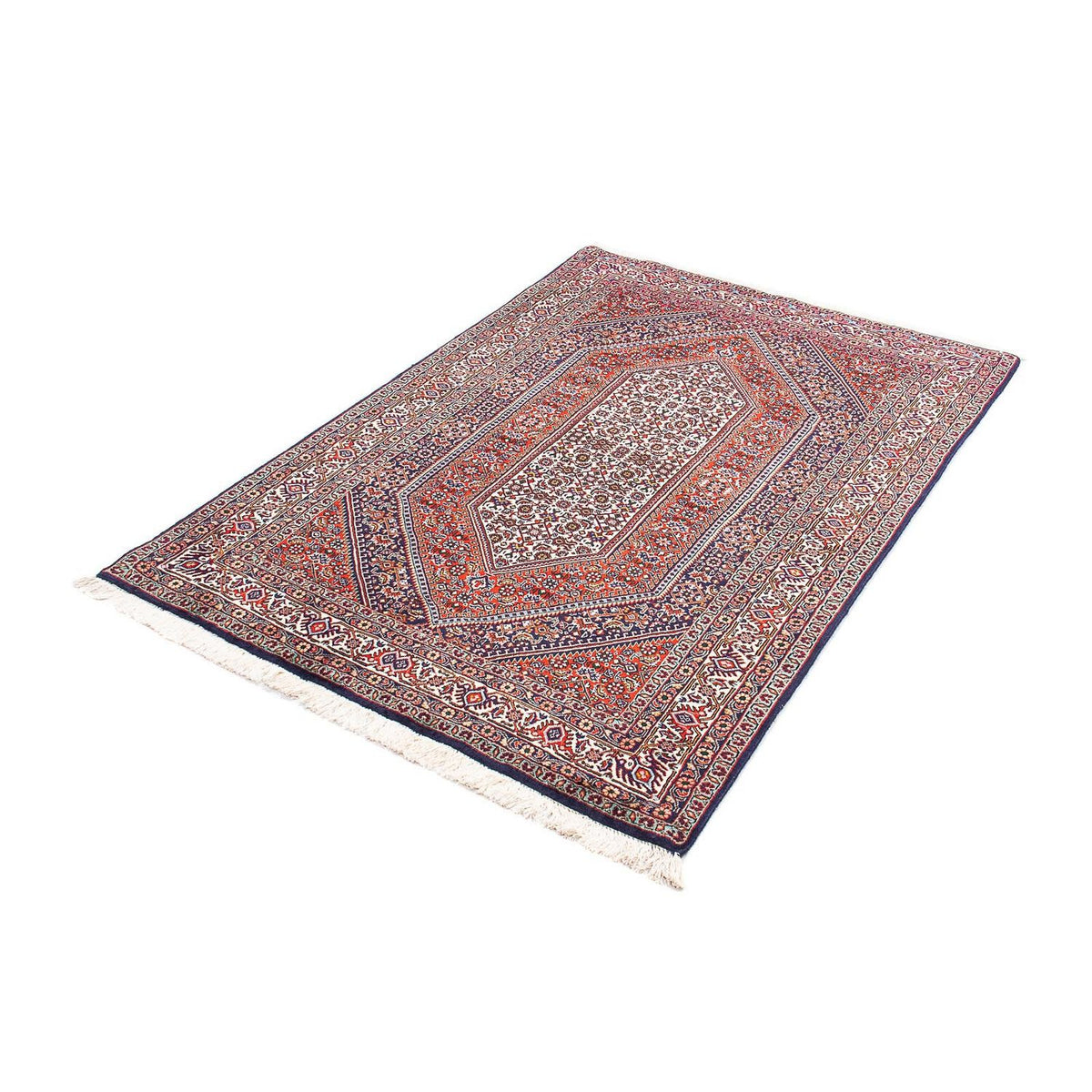 Perser Rug - Bidjar - 159 x 106 cm - red