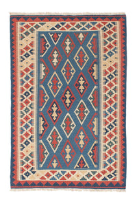 Kelim Rug - Oriental - 168 x 114 cm - blue