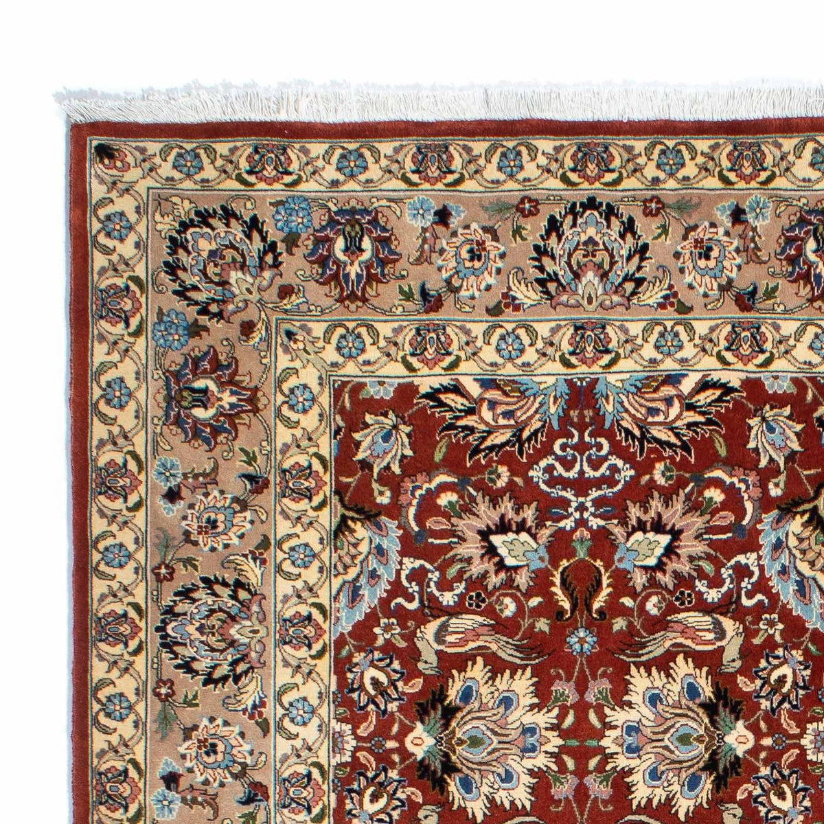 Perser Rug - Ghom - 232 x 180 cm - dark red