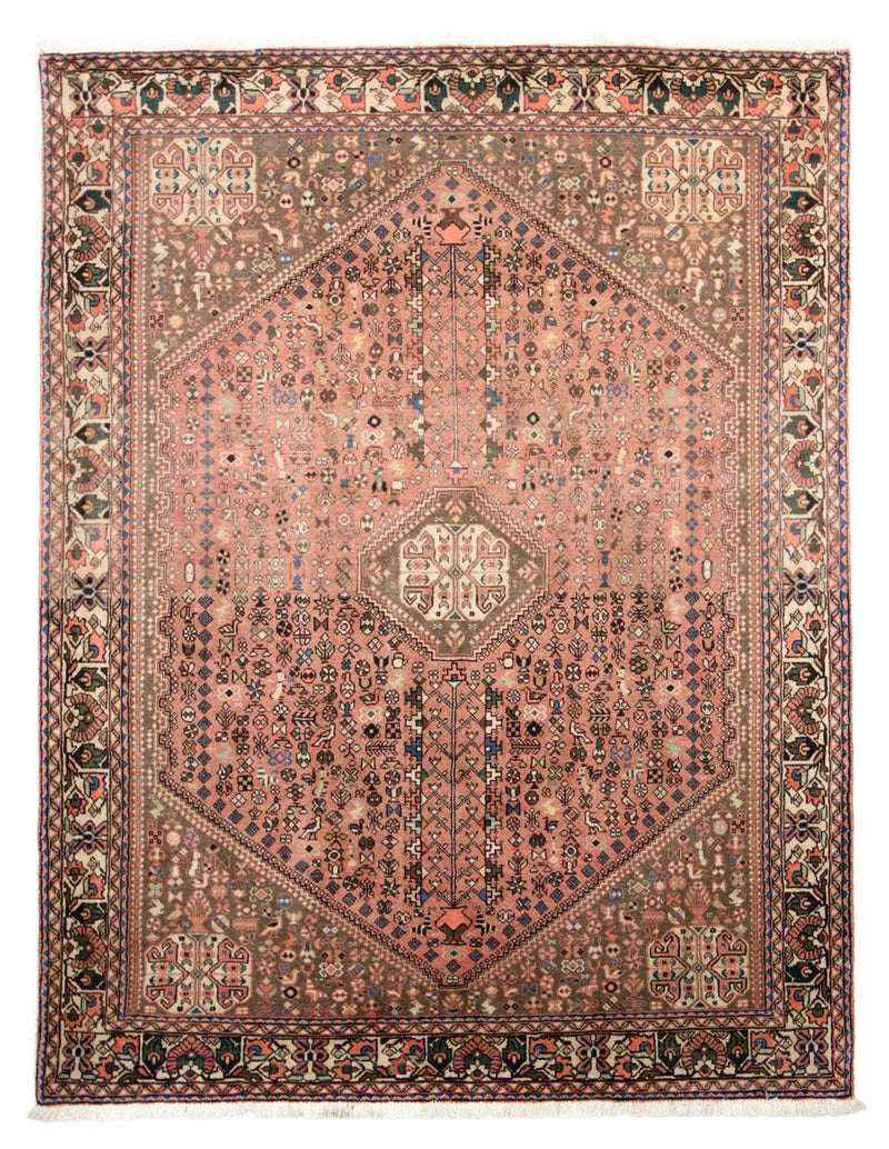 Perser Rug - Nomadic - 195 x 147 cm - light red