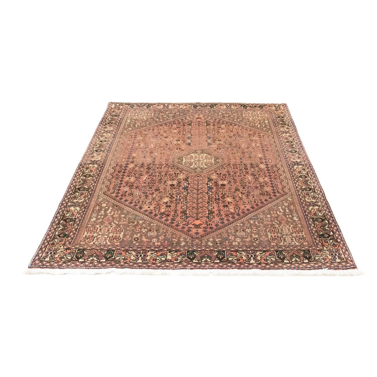 Perser Rug - Nomadic - 195 x 147 cm - light red
