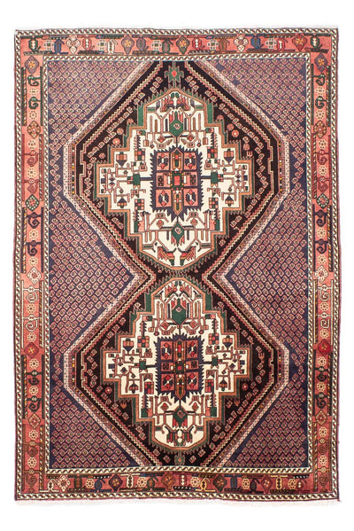 Afshar Sirjan Rug 133x199cm - Persian Rugs