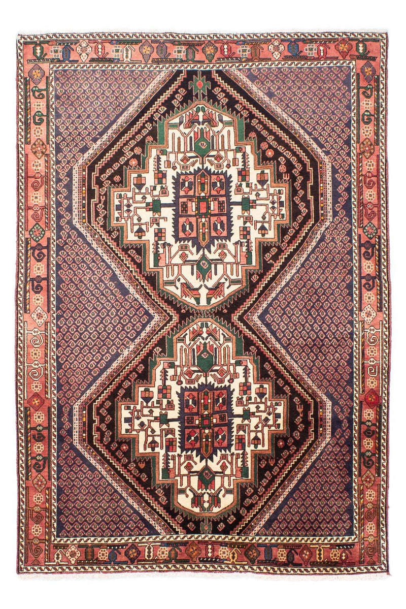 Perser Rug - Nomadic - 199 x 133 cm - light red