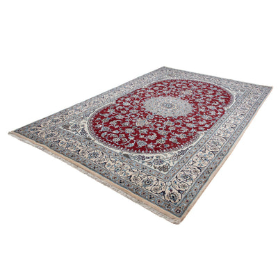 Perser Rug - Nain - 297 x 190 cm - dark red