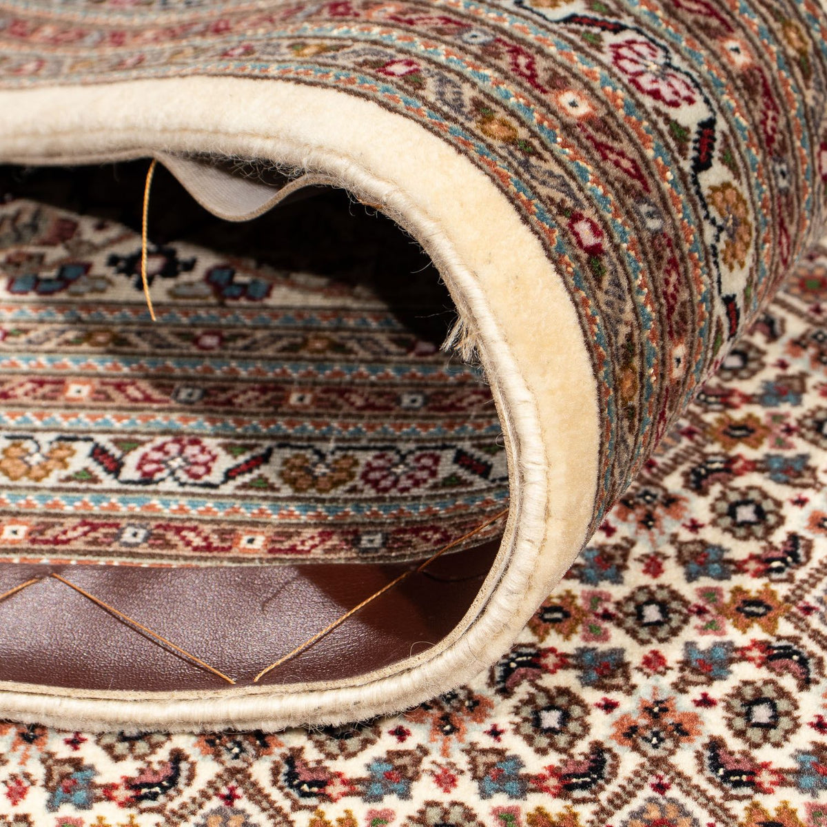 Perser Rug - Tabriz square  - 258 x 251 cm - light brown