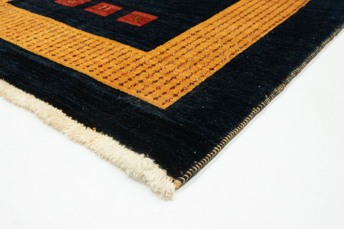 Gabbeh Rug - Loribaft Perser - 152 x 105 cm - dark blue