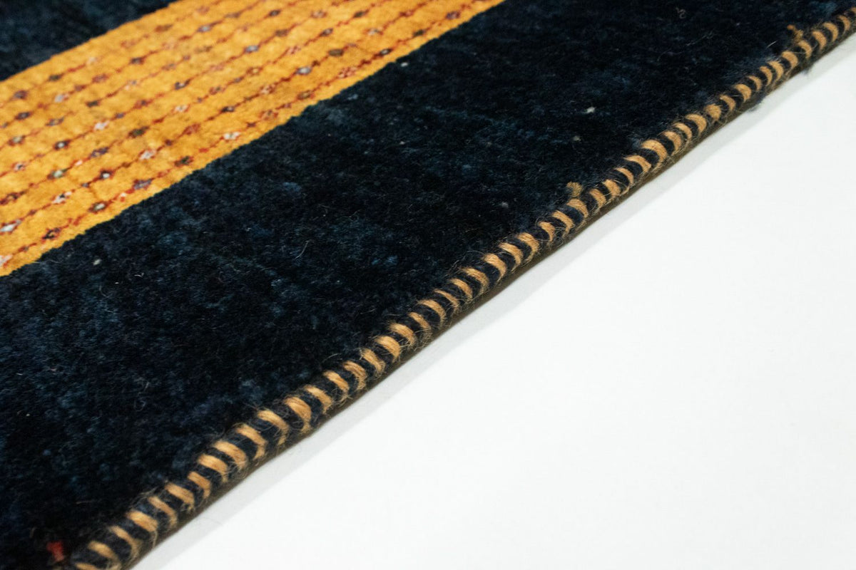 Gabbeh Rug - Loribaft Perser - 152 x 105 cm - dark blue