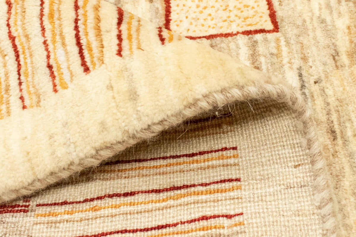 Gabbeh Rug - Loribaft Perser - 240 x 197 cm - beige