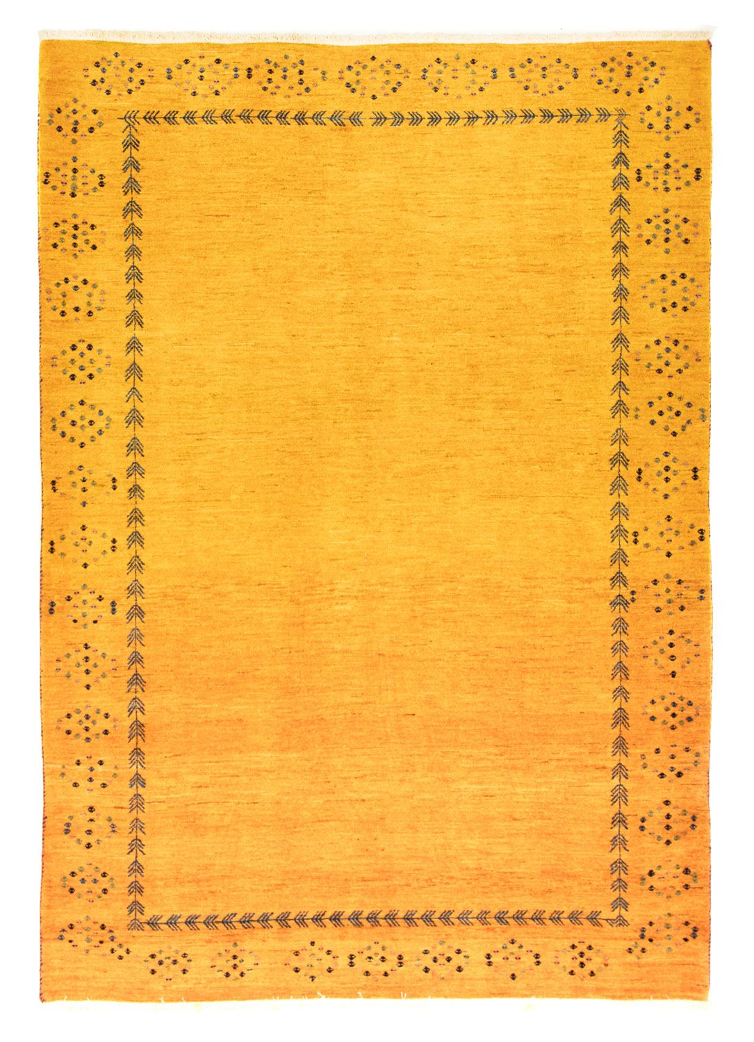 Gabbeh Rug - Loribaft Perser - 240 x 170 cm - gold