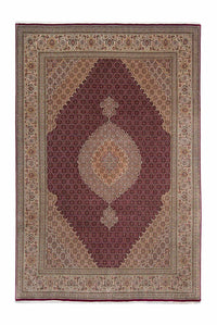 Perser Rug - Tabriz - 300 x 200 cm - dark red