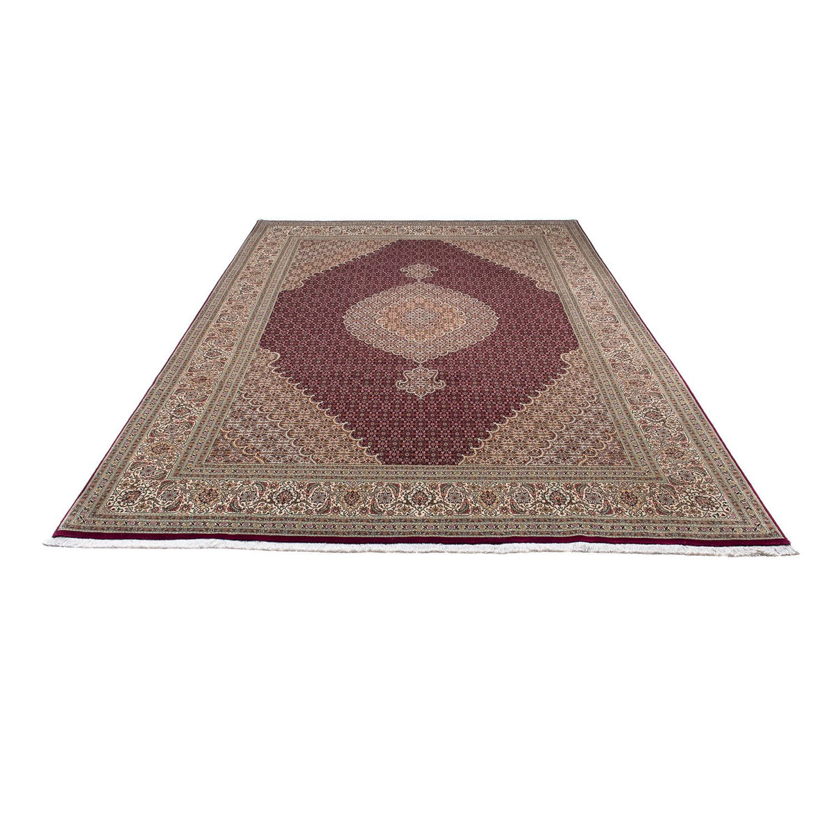 Perser Rug - Tabriz - 300 x 200 cm - dark red